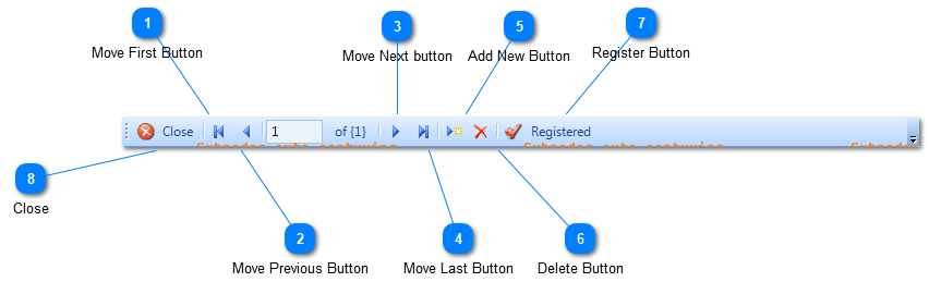 Company Information Toolbar