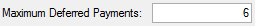 4. Maximum Deferred Payments