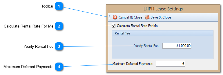 ComSoft LHPH Settings Window