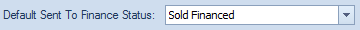 5. Default Sent To Finance Status