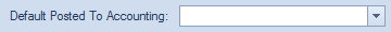 7. Default Posted To Accounting Status