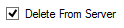 10. Delete From Server