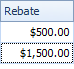 6. Rebate Amount Column