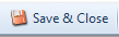 2. Save & Close button