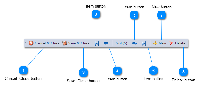 Tools toolbar